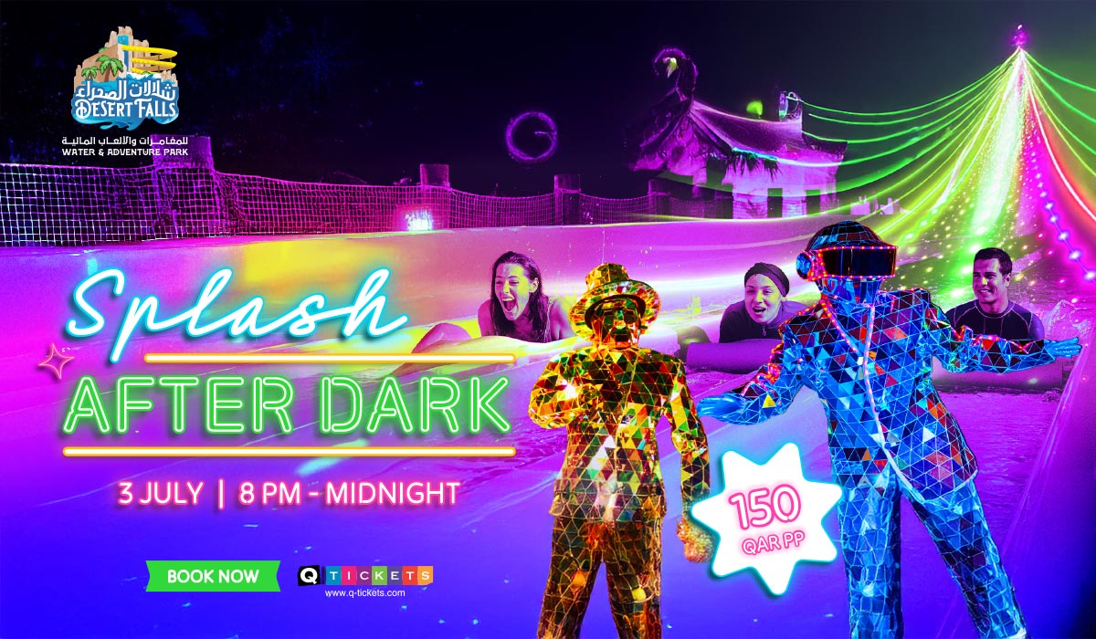 Desert Falls Launches 'Splash After Dark' – A Monthly Glow-in-the-Dark Waterpark Experience Starting